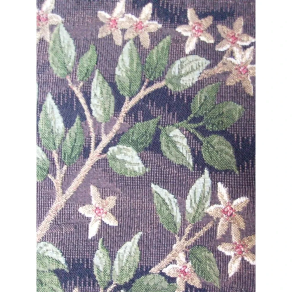 Mille Fleurs Belgium Jacquard Tapestry Tree of Life William Morris 56x35 Cotton